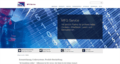Desktop Screenshot of mfgservice.de